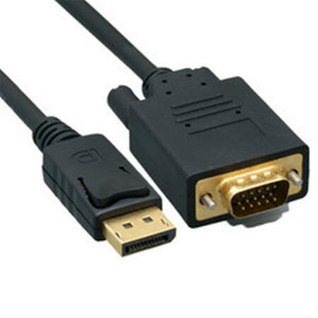 AISH DisplayPort to VGA Video cable, DisplayPort Male to VGA Male, 10 foot AI123291
